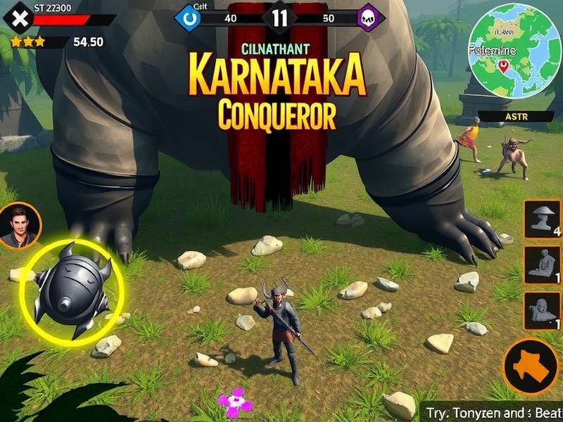 Karnataka Beast Conqueror Game Scene